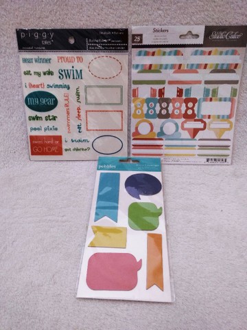 Kit scrapbook ou artesanato 12 peças  - Foto 2