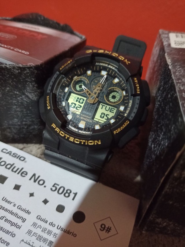 manual relogio g shock ga 100