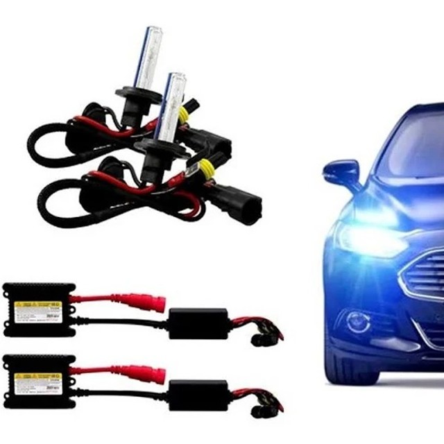 Kit Lâmpadas Xênon H1 8000k 12v  - Foto 2
