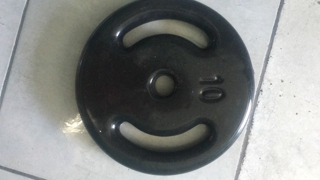 Emborrachados halter e anilhas - Foto 3