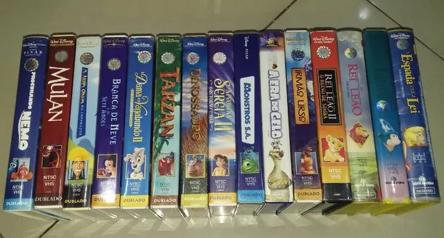 Vhs Desenho Dinossauro Disney Dublado Original