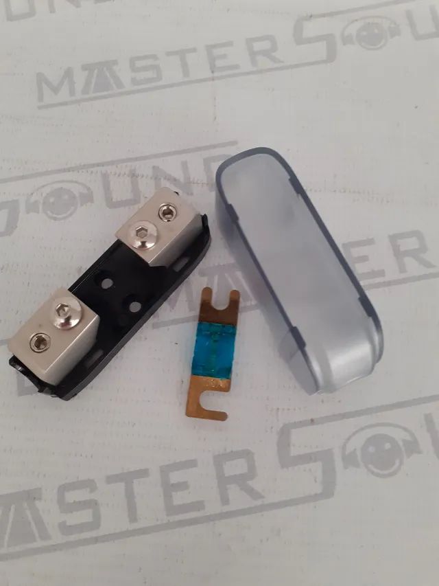 Porta fusível, com fusível.  Novo.