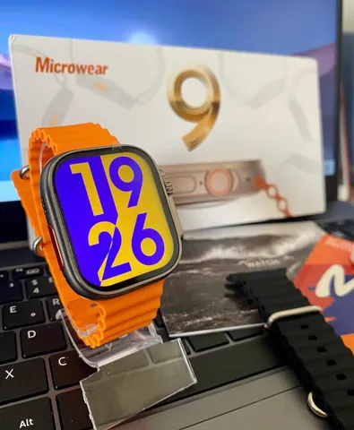 U9 Ultra Smartwatch Original Microwear Série 9 Bússola 2.2 Tela Grande Original IWO