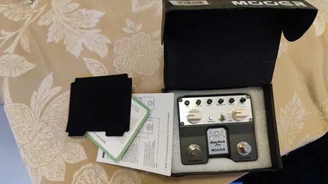 Pedal mooer Shimverb pro