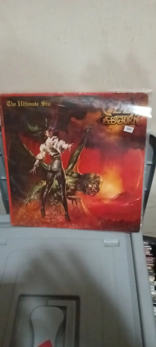 Ozzy Osbourne - The Ultimate Sin lp nacional