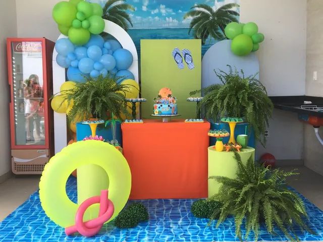 97 ideias de Pool party em 2023  festa na piscina, festa de aniversário na  piscina, decorações da festa na piscina