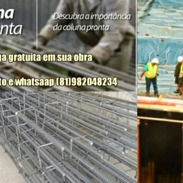 Coluna soldadas Colunas ferragens direto de fábrica - Materiais de  construção e jardim - Jardim Atlântico, Olinda 1242799584