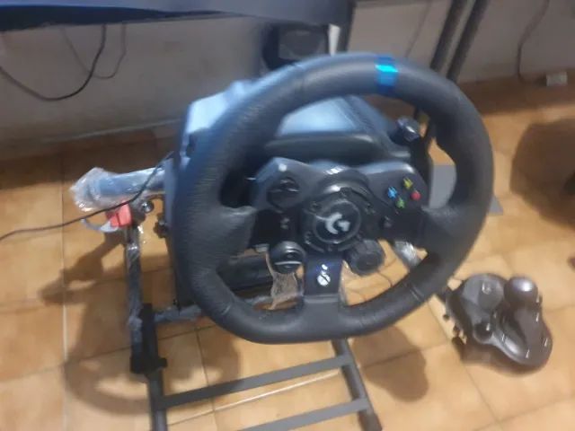 Volante + Pedal Logitech G923 Xbox Serie/one/pc Novo A Vista