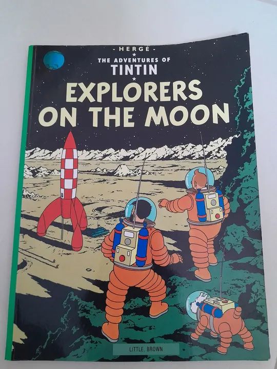 Vendo gibi HQ Tintin "Explorers on the Moon", em Manaus!!!