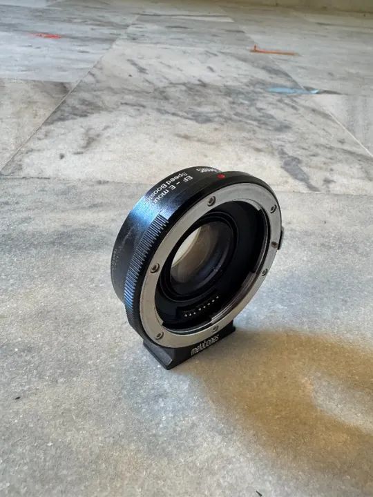 ADAPTADOR METABONES SPEED BOOSTER EF PARA E-MOUNT - QUALIDADE E VERSATILIDADE - Foto 4