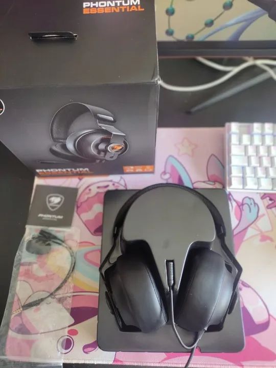 Headset Gamer Cougar Phontum Essential Black - Foto 5