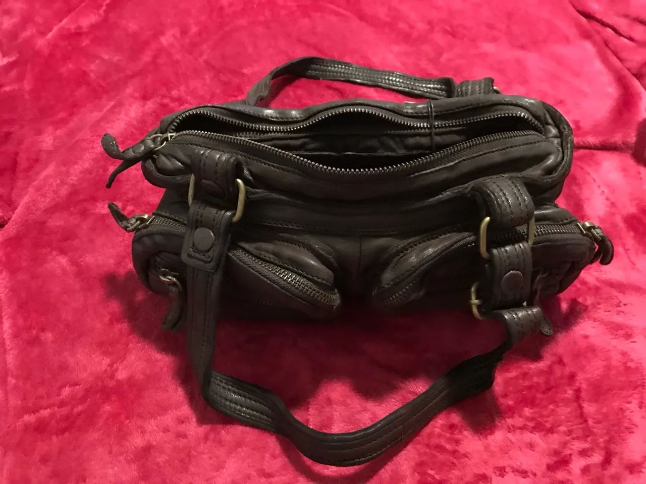 Bolsa de couro  - Foto 3