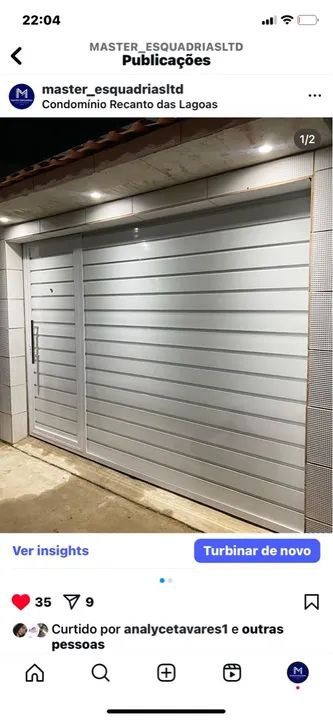 Portao de aluminio  - Foto 2