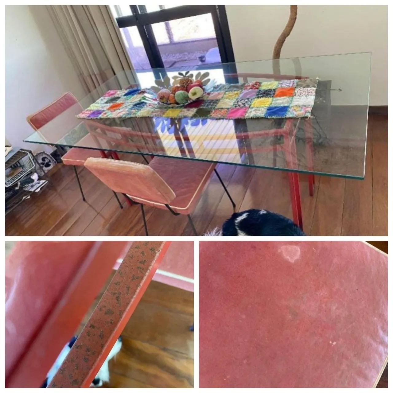 Mesa de Jantar de Vidro - Velha Bahia