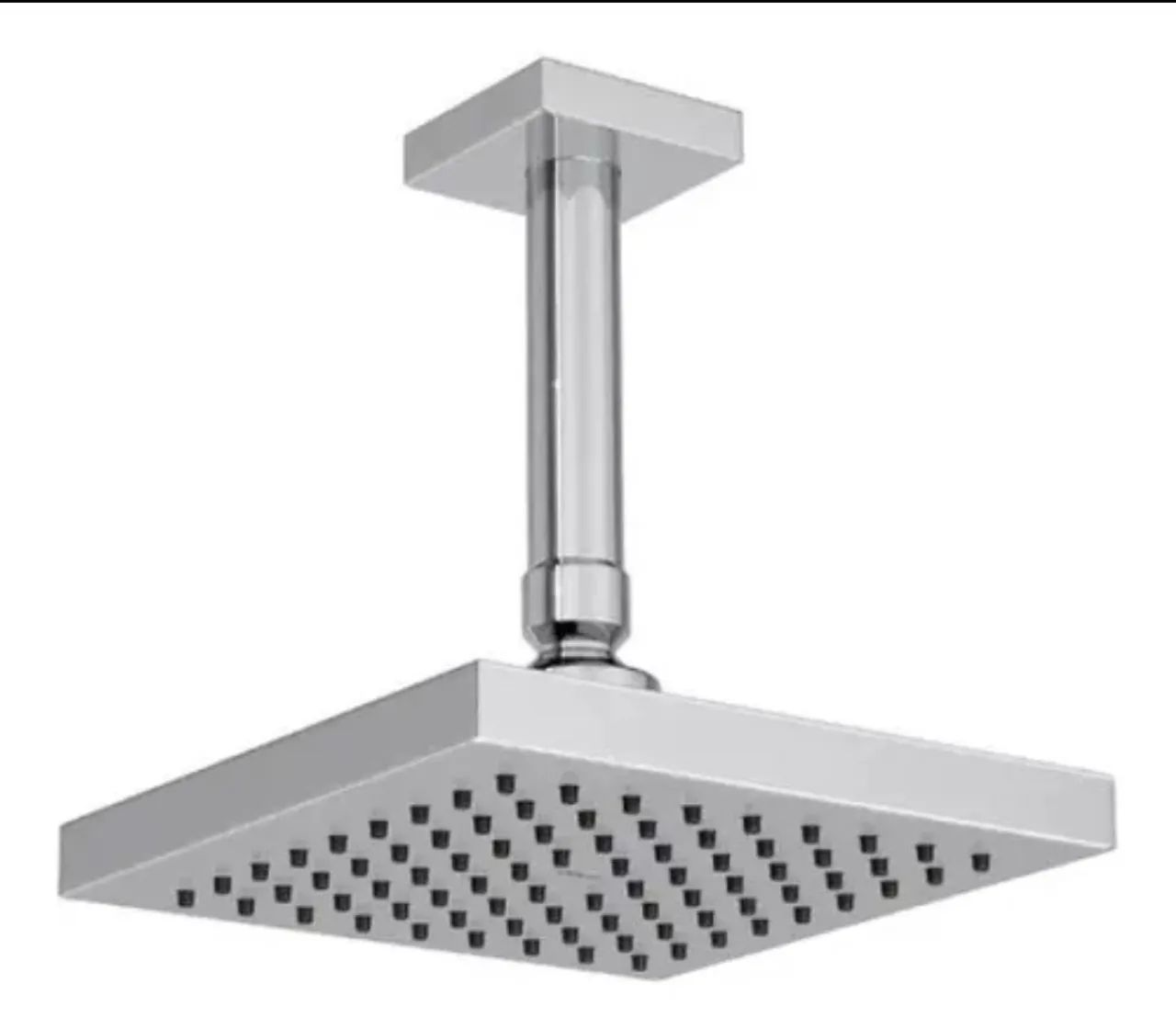 Chuveiro Deca Cubo de teto quadrado cromado