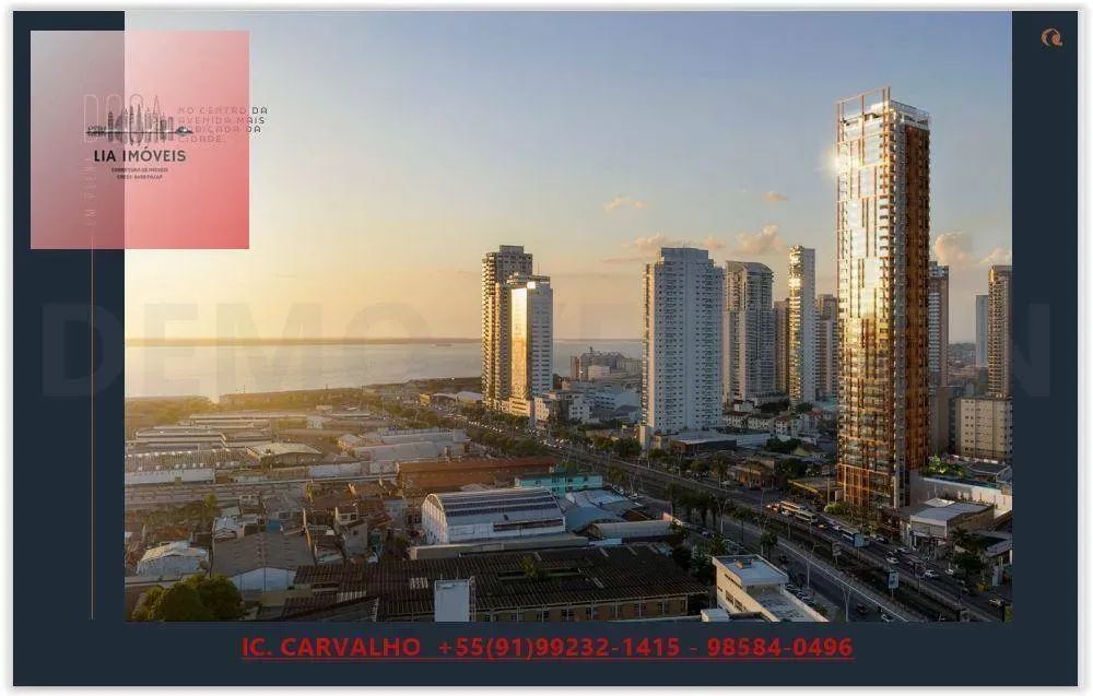 Apartamento no Iconiq By Quadra, 193 m², 3 Suítes, 3 Vagas, Umarizal, Belém-Pará - Foto 5