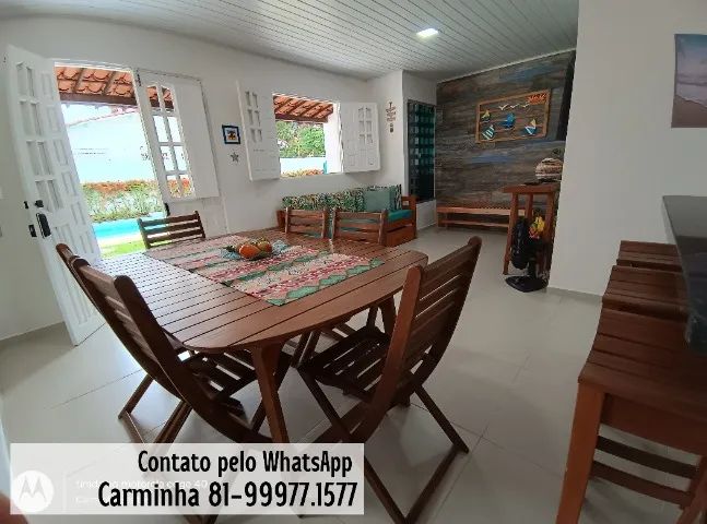 Alugo Casa de Praia Mobiliada na Divisa Dos Carneiros - Tamandaré/PE - Foto 10