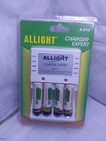 Carregador Com Pilhas AAA Automático(110-220)Também Carrega AAA,9Volt - Foto 3