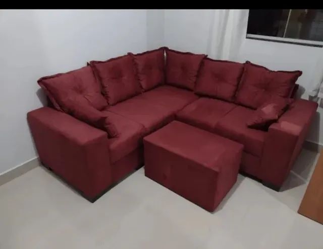 Sofá de canto, tradicional e chaise, direto da fábrica