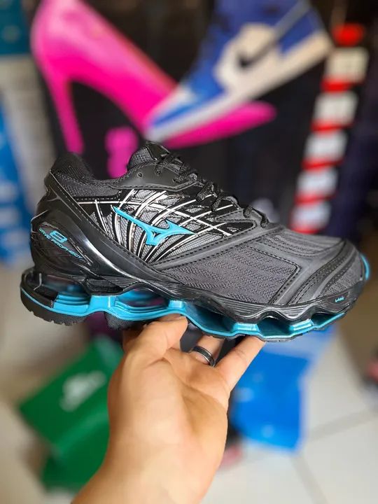 Tênis Mizuno Cinza primeira linha  - Foto 3