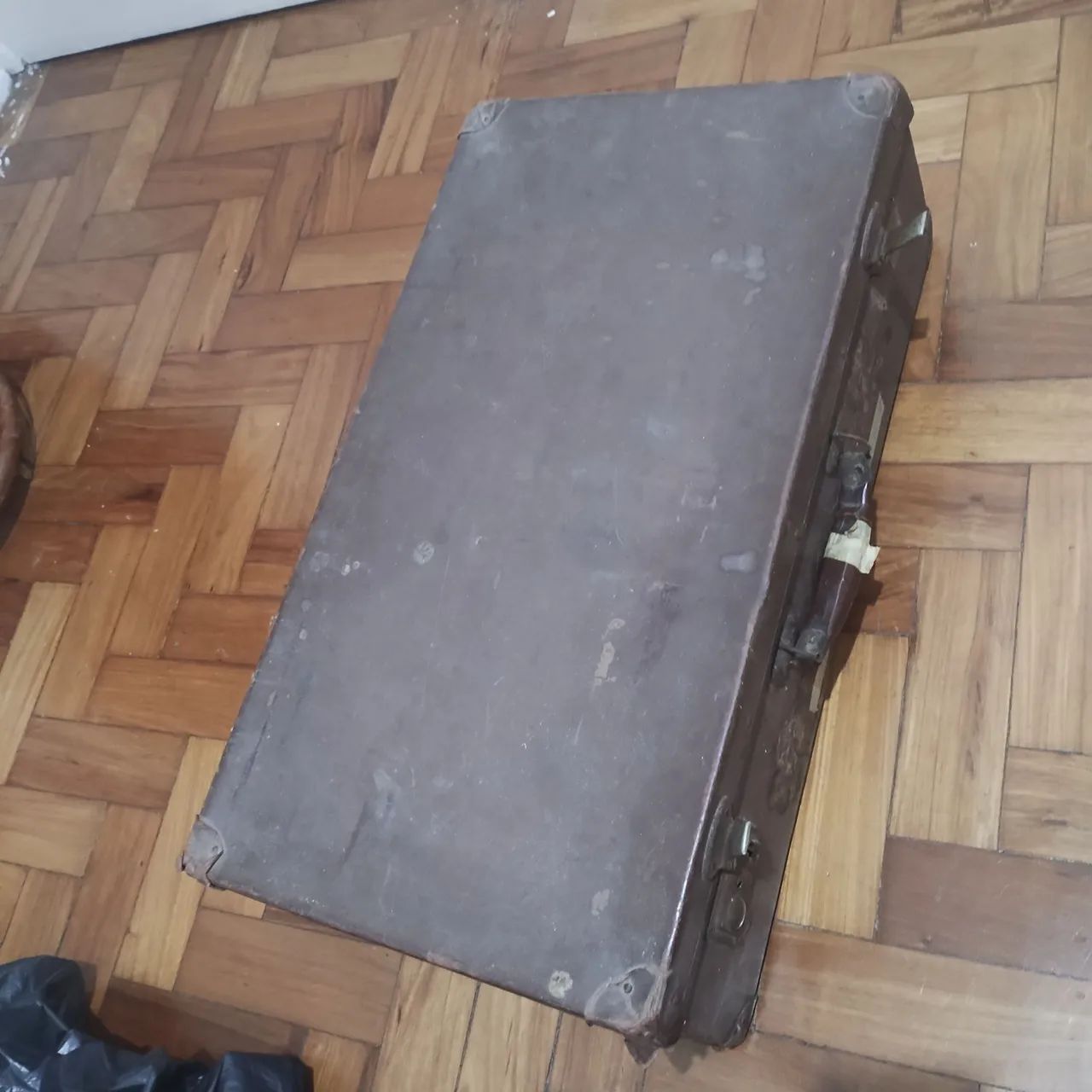 Mala de Viagem Vintage em Couro - Foto 3