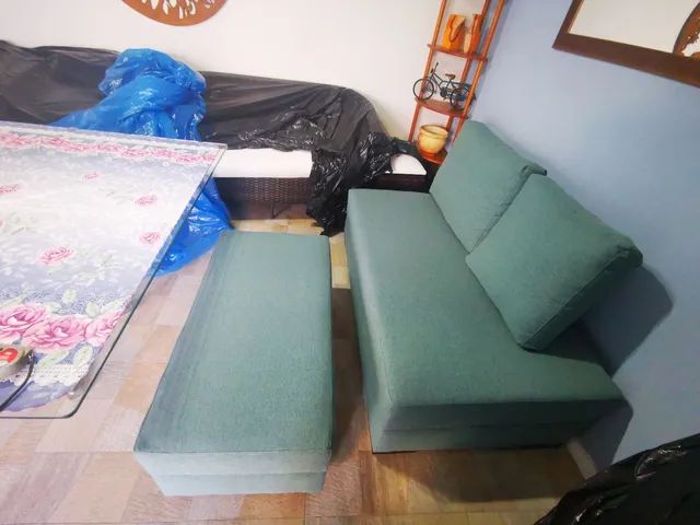 Sofa 2 lugares + chaise (móvel) - Novo