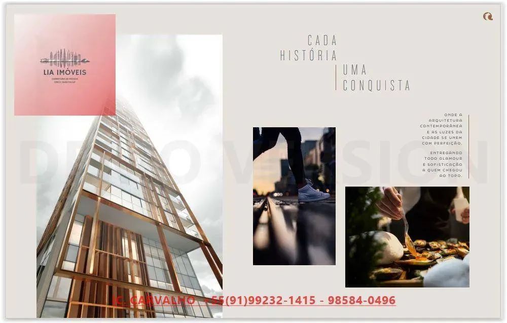 Apartamento no Iconiq By Quadra, 193 m², 3 Suítes, 3 Vagas, Umarizal, Belém-Pará - Foto 3