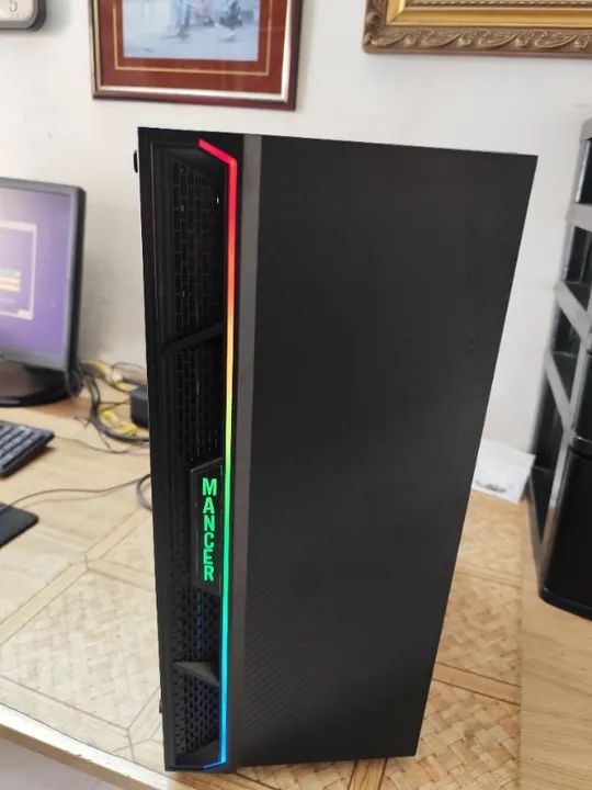 PC Gamer Xeon 2650 V4 16 Gigas Memória - SSD  - Placa de Vídeo RX 580 8 Gigas - Somos Loja