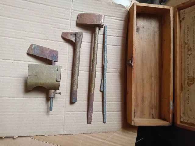 Kit de Ferros de Soldar Estanho - Ano 1930 - Foto 5