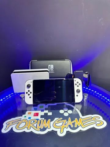 Nintendo Switch Oled Impecável com Case