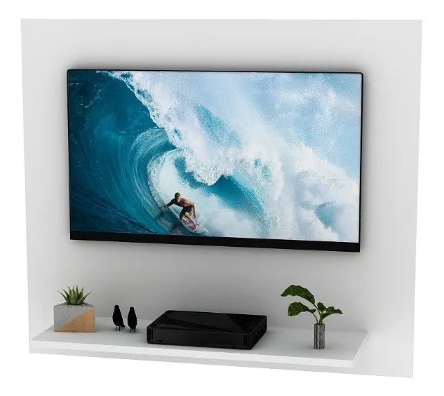 Painel Para Tv Suspenso De Até 32 Polegadas 90x80cm MV Decor - Foto 3