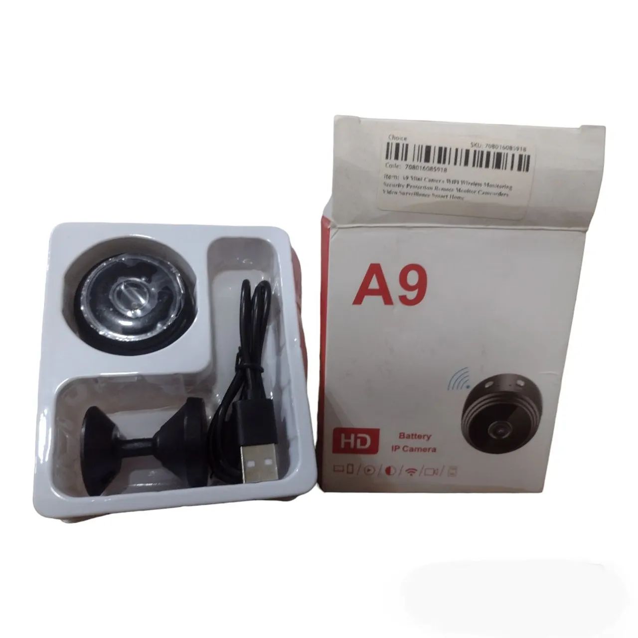 Câmera de segurança mini A9