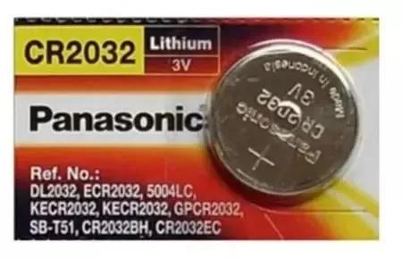 Pilhas Para Câmeras e Importados - Redonda CR 32 / 29 35 - Panasonic- Nova