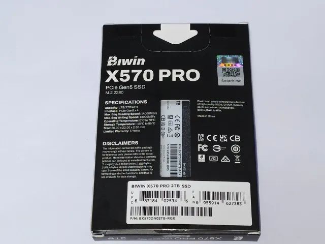 SSD Gen5 Biwin X570 Pro 2TB (Aceito ofertas) - Foto 3