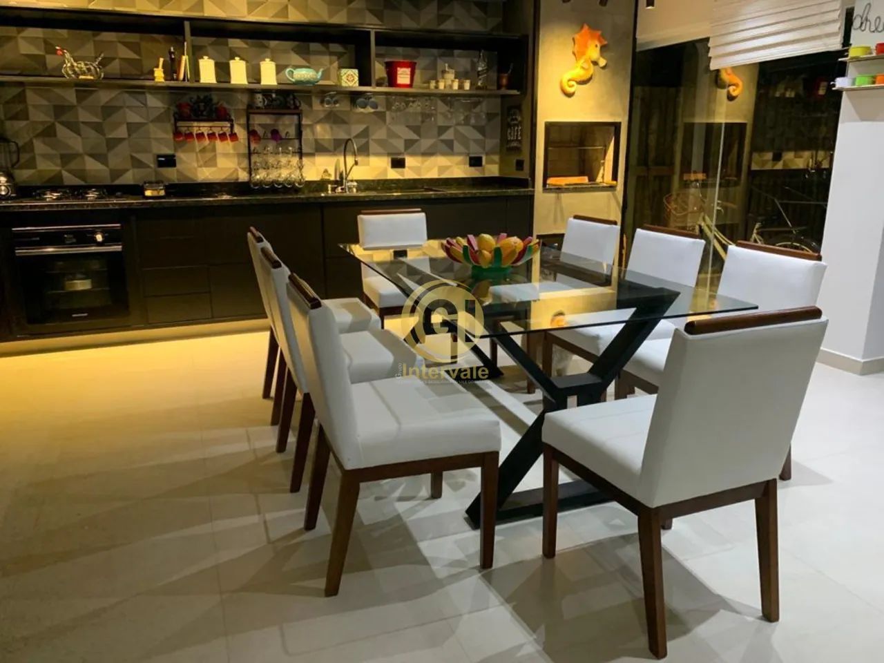 Casa térrea com 4 quartos sendo 2 suítes espaço gourmet com piscina - Foto 3
