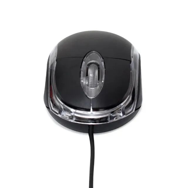 Mouse Com Fio Hmaston Ms01 Mouse Usb Basico Padrão para Computador e Notebook Loja Coimbra - Foto 4