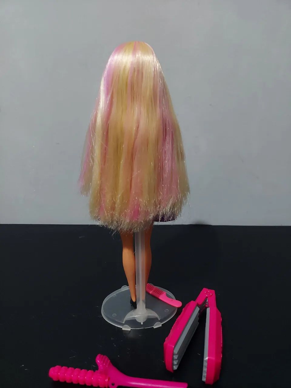 Boneca Barbie DIY ondas e cachos l - Foto 4