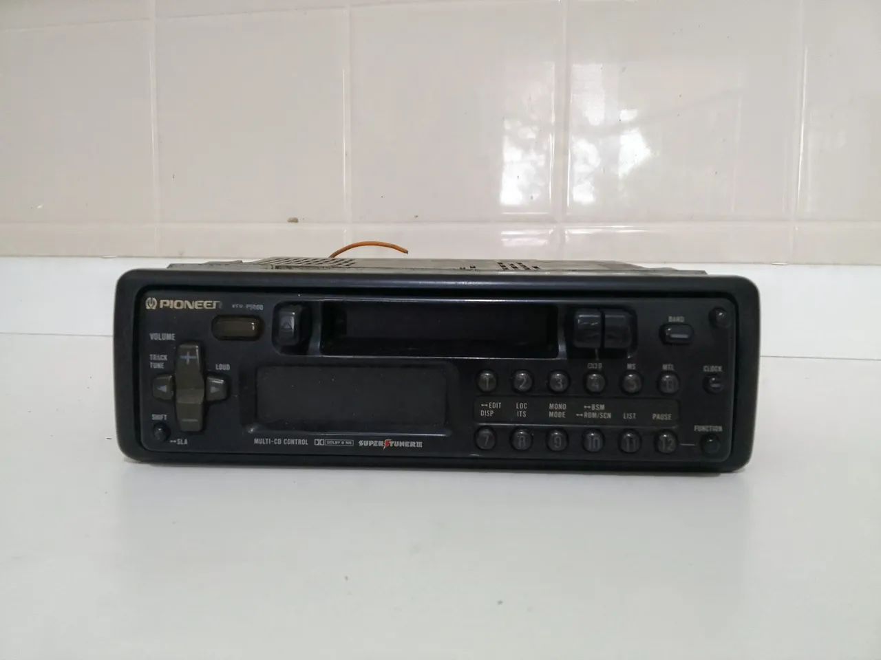 カーオーディオ PIONEER DEQ-50 & KEH-P50 PIONEER KEH P5000, MADE IN JAPAN, EXCELENTE ESTADO, TOCA FITAS