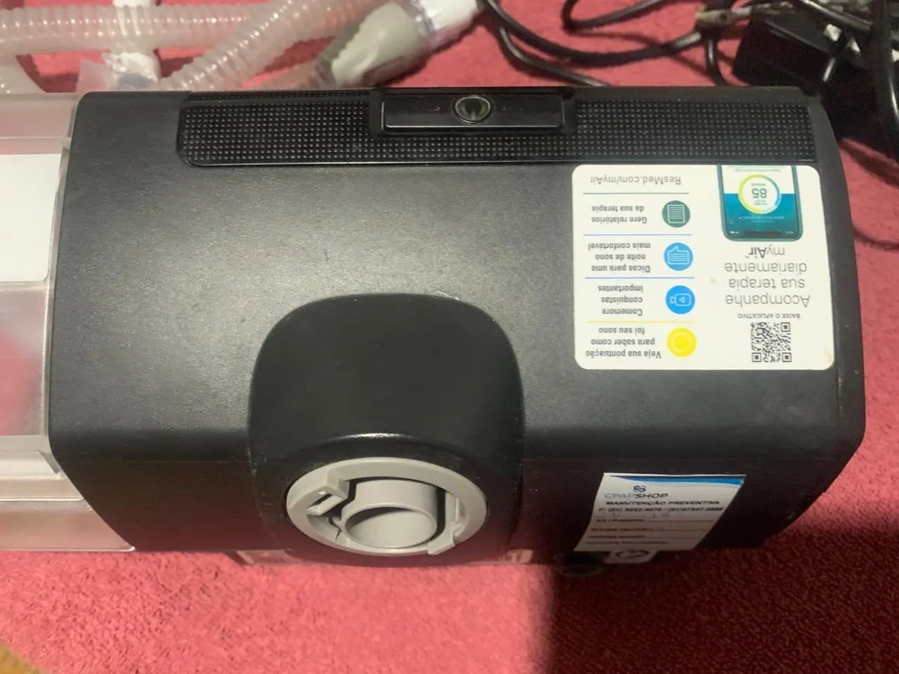 CPAP automático S10 AutoSet com Umidificador - ResMed - Foto 3