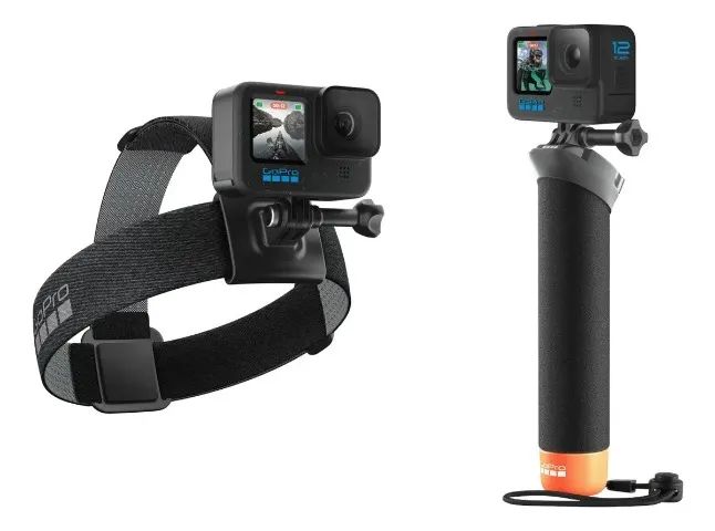 GoPro HERO12 5.3K Hdr 27mp Special Bundle with Accessory Kit Black64298051626498121