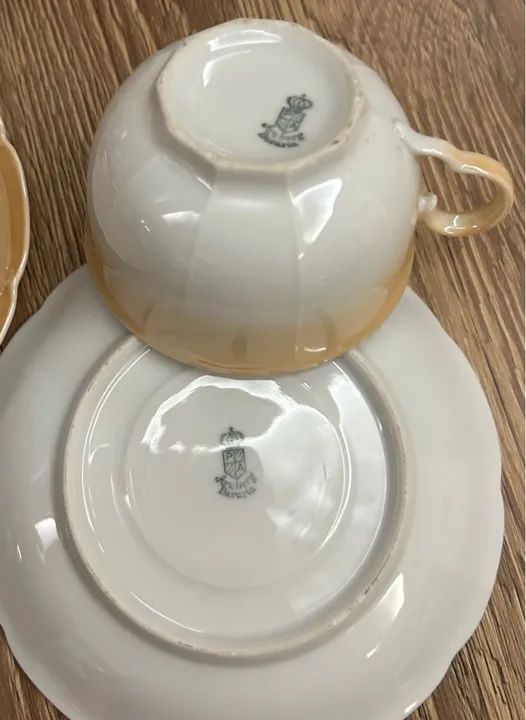 Conjunto de chá vintage em porcelana - Foto 4