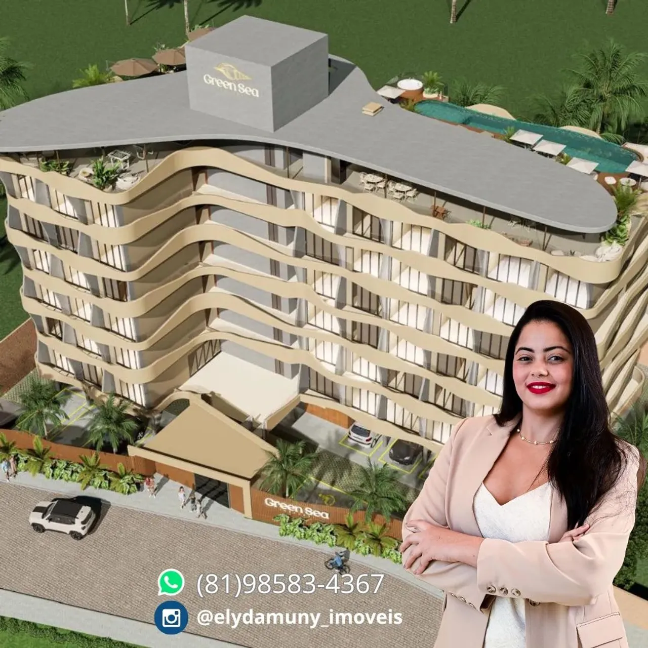 Oportunidade de Flats Studios na Praia de Campas - Tamandaré Com Ótimos Preços