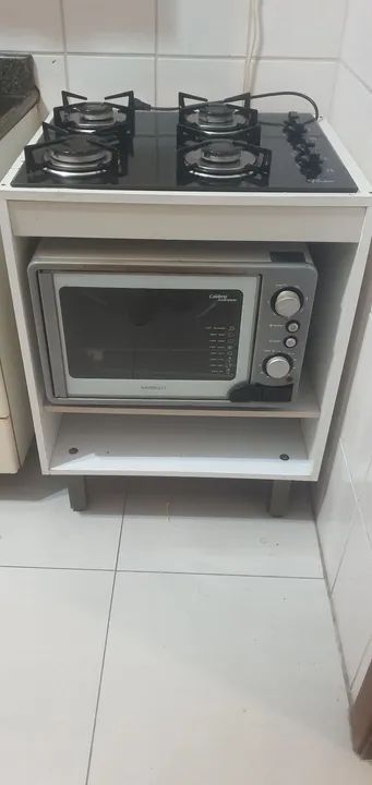 Cooktop 4 bocas com armário  - Foto 3