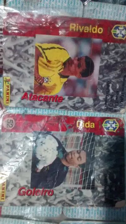 Futcards Coca Cola 1997 jogadores de futebol  - Foto 5