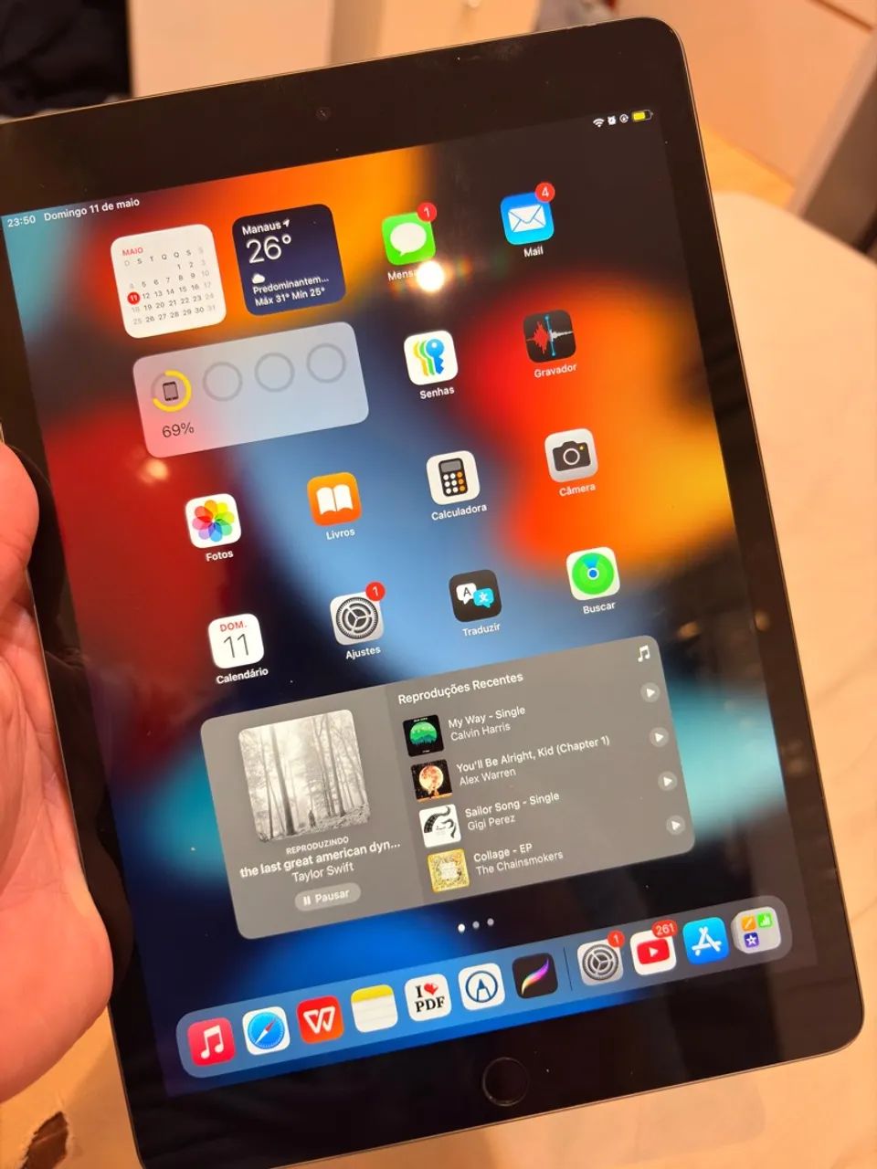 iPad 9 + Apple Pencil 1° Geração 