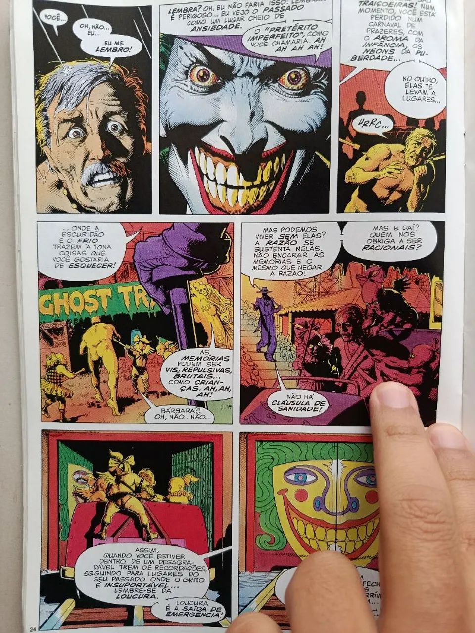 Revista Batman A piada mortal - Foto 3