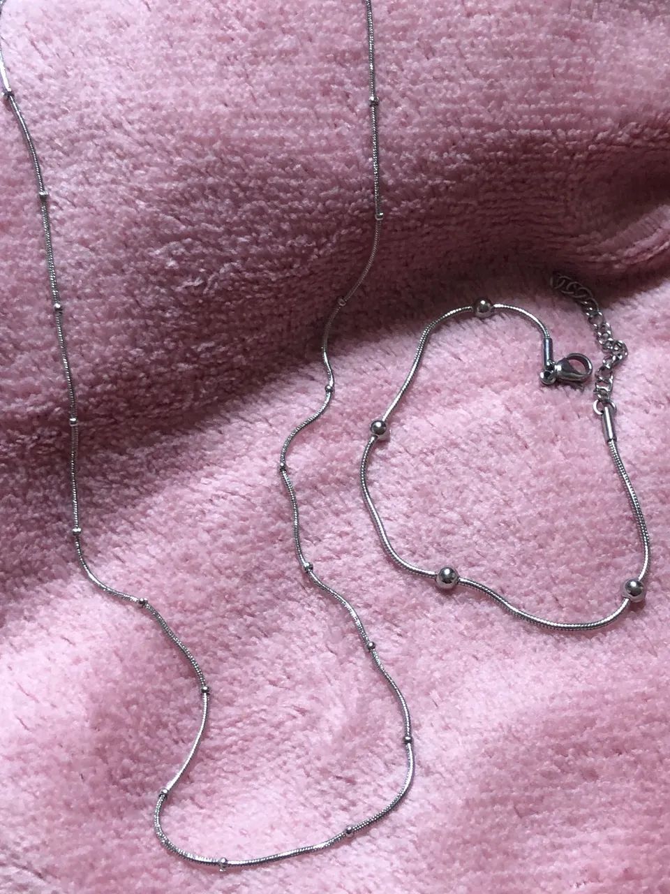 conjunto colar+pulseira 