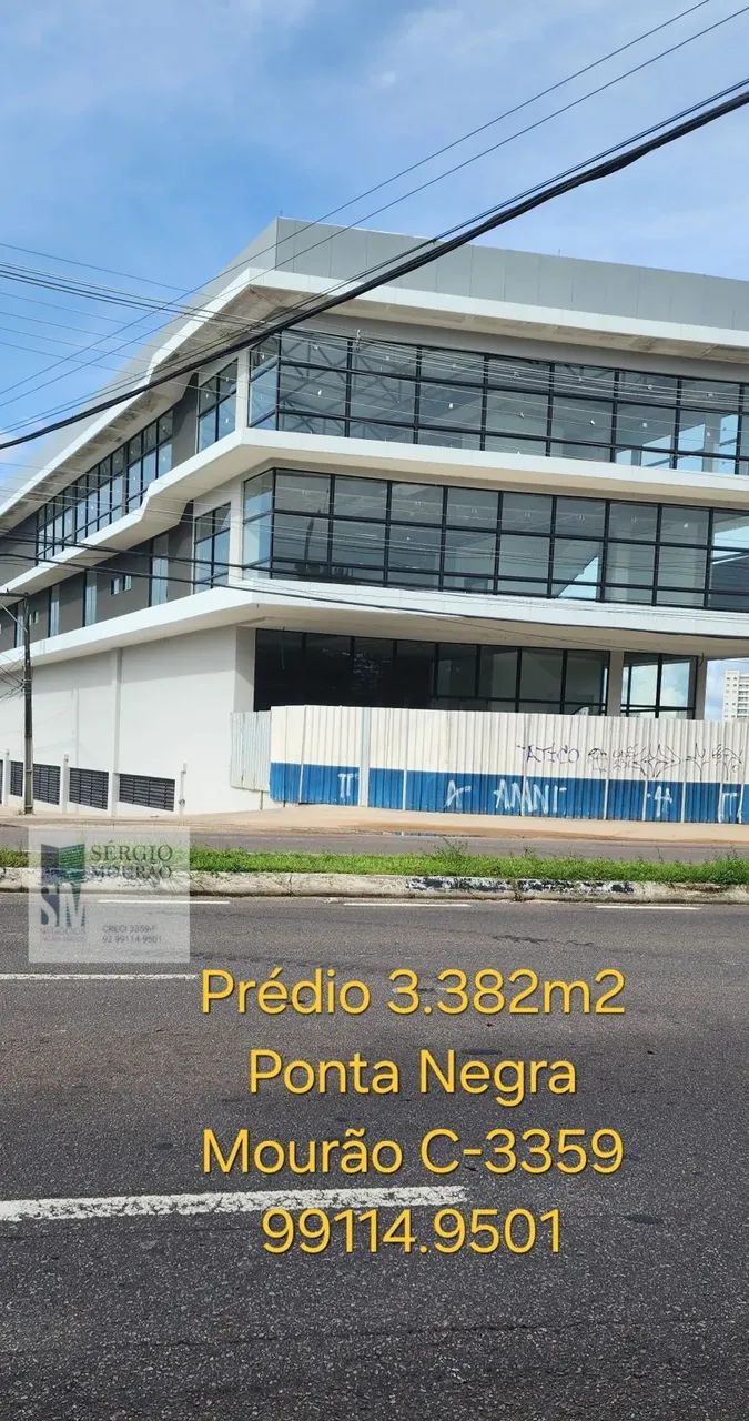 Vendo/Alugo Prédio Comercial. 3.915m2 em 3 Pavimentos. Elevador, 80 Vagas. AVCB. Ponta Neg - Foto 3