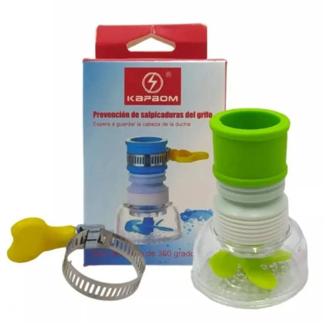 Adaptador de Torneira Giratório 360° Antirrespingos
