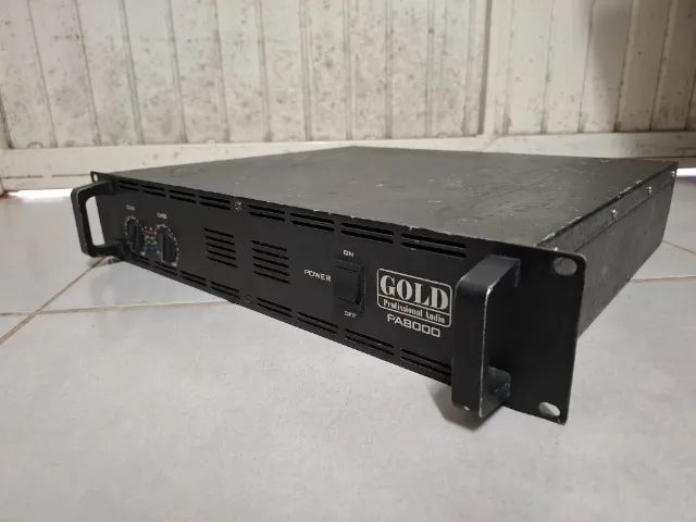 Amplificador Potência Gold PA8000